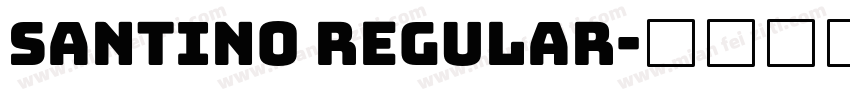 Santino Regular字体转换